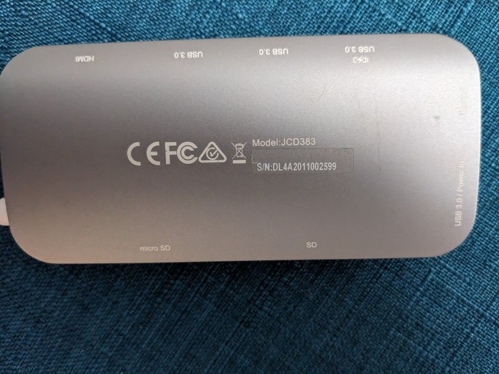 j5create USB-C 9-in1 multi port adapter 