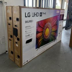 86 Inch LG 4K HDR Smart TV 