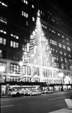 VINTAGE J.L.HUDSON'S BUILDING PICTURE