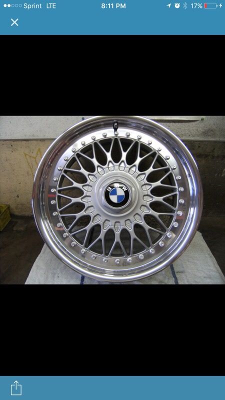 BMW 2 Piece 5 Series Alloy Rims (4) 1997-2000