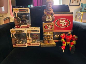49er memorabilia lot