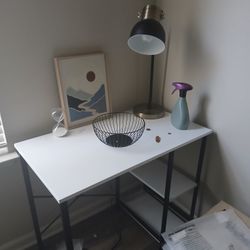 Desk And Lamp