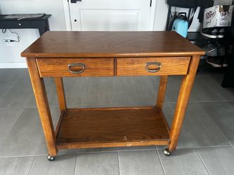Mid Century Modern Rolling cart- Broyhill/Lenoir