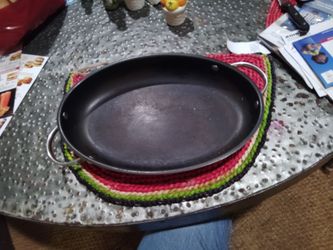 Cooking, sauteing, brazing pan, c. 14 in