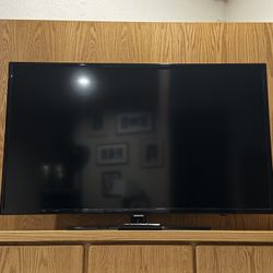 50” Samsung TV With Remote