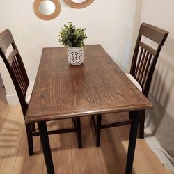 3 PC Dining Table And Chairs Set GOO0D 