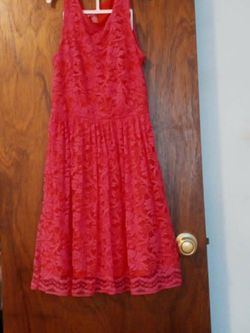 Pink little girl dress
