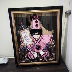 Vintage Clown Frame Lirkus-time