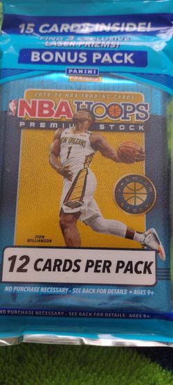 Basketball. Hoops 2019-20 Bonus wax pack 15 cards. Cash porch pickup Redmond