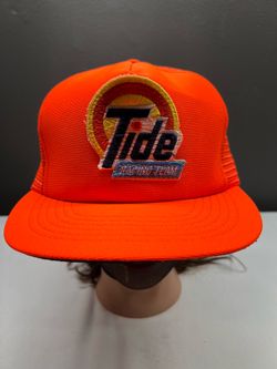 Vintage tide trucker racing hat