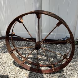 Antique Tracker Wheel