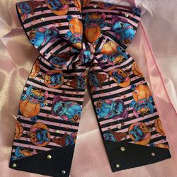 Stitch Halloween Bow