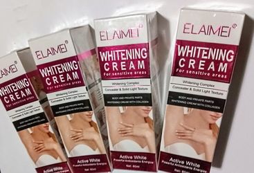 Elaimei Whitening Cream For Sensitive Areas, 60 ml 

