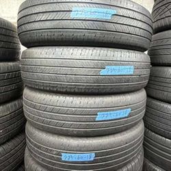 225 60 18 Michelin Primacy Set of 4 Used Super Clean Set