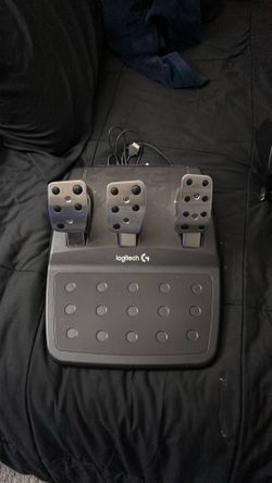 Logitech racing pedals and wheel