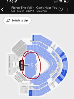 Pierce the Veil – San Diego GA Floor Tickets