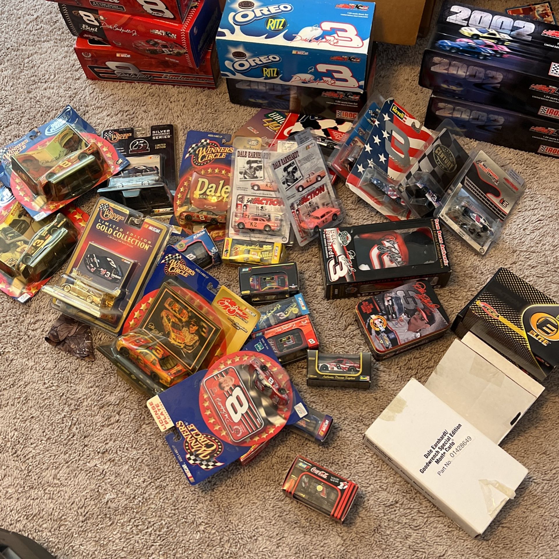 LOT Of Dale Earnhardt Sr. & Jr. Collectibles