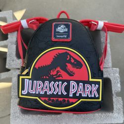 Jurassic Park Loungefly Backpack New
