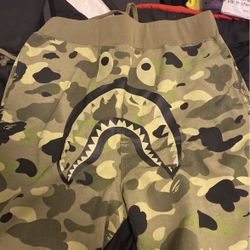 bape x undefeated shorts