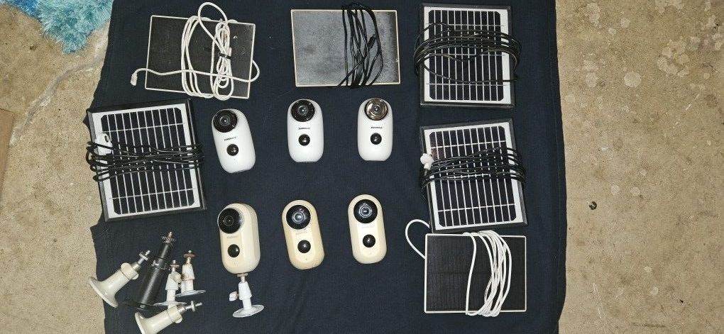 Outdoor Security Cameras Solar Powered 2k Zumimall