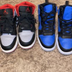 Two Pair Of Boys Shoes