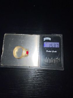18k stamped ring