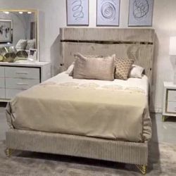 New 5pc Bedroom Set In Box Buy Now Pay Later $39 Down No Credit Needed