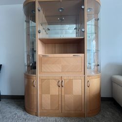Cabinet Display Storage Modern
