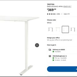 IKEA Trotten Standing Desk 160