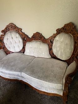 Antique French mahogany set very nice and genuine