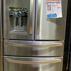 Whirlpool 36inch 4door Refrigerator in Stainless Steel