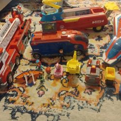 Lot Of Paw Patrol Toys