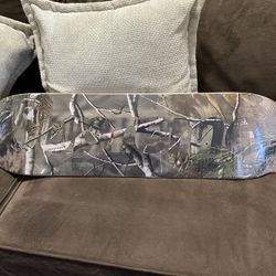 Supreme Camo Realtree Ripstop Skateboard Deck SS25 Size 8.375
