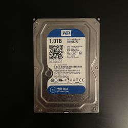 Western Digital 1 TB HDD 7200 RPM