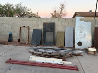Mixed Metal Scrap and Auto Parts Lot