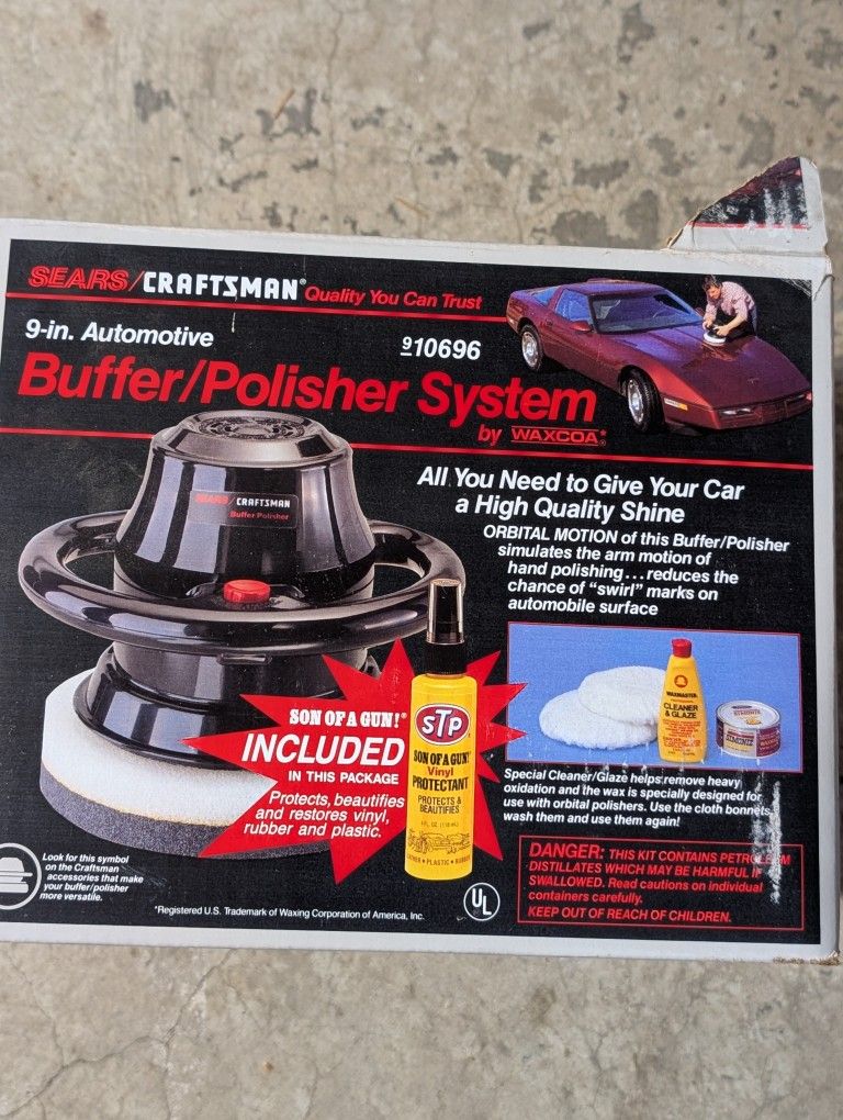 Craftsman Buffer Polisher Systems.