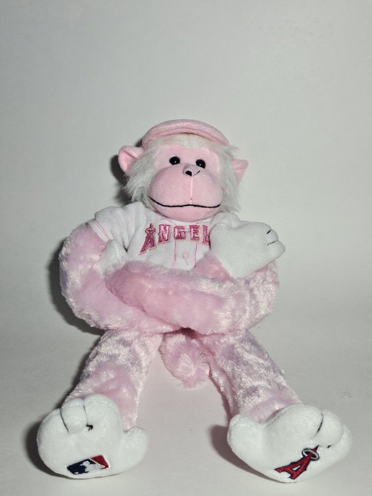 LA Angeles Pink Rally Monkey (MLB Plush)