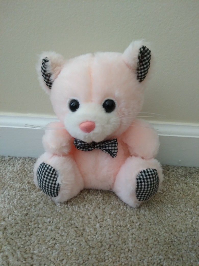 Pink Mouse 7" Stuffed Animal