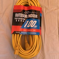 $22 Heavy Duty 100ft Extension Cord 