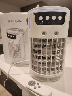 Portable Air Cooler with Water Ice Cooling