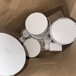 🔥 GOOGLE NEST WIFI AC1304 ROUTERS LOT OF 6 EXCELLENT WORKING $100 🔥