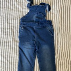 Girls Denim Overalls 4T Osh Kosh 