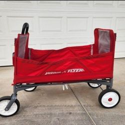 Red Radio Flyer 3 In 1 Ez Fold Wagon