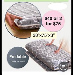 3" Thick Twin Japanese Futon Floor Mattress - Twin Size 39"x80" 100% High-Density Foam,Comfortable Sleeping Pad,Tatami Mat for Dorm,Bedroom or Guest R
