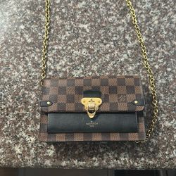 Louis Vuitton Pochette Métis in Damier Ebene canvas