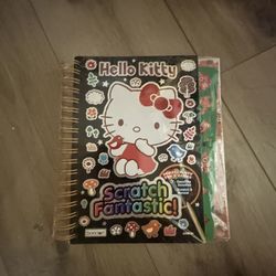 Hello Kitty Scratch Book 