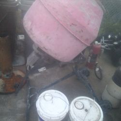 Cement Mixer Electric 