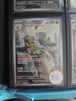 Fraxure Pokémon Card 077/064 Full Art Holo