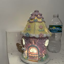 8” Light Up Easter Egg Shaped House