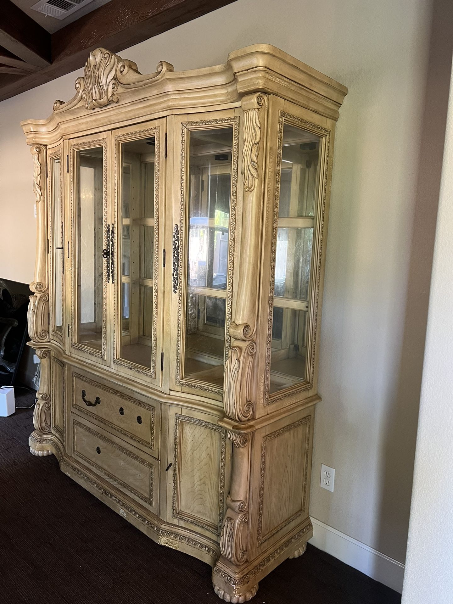 Dining Table with China Cabinets